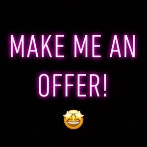 Open to reasonable offers!! (: